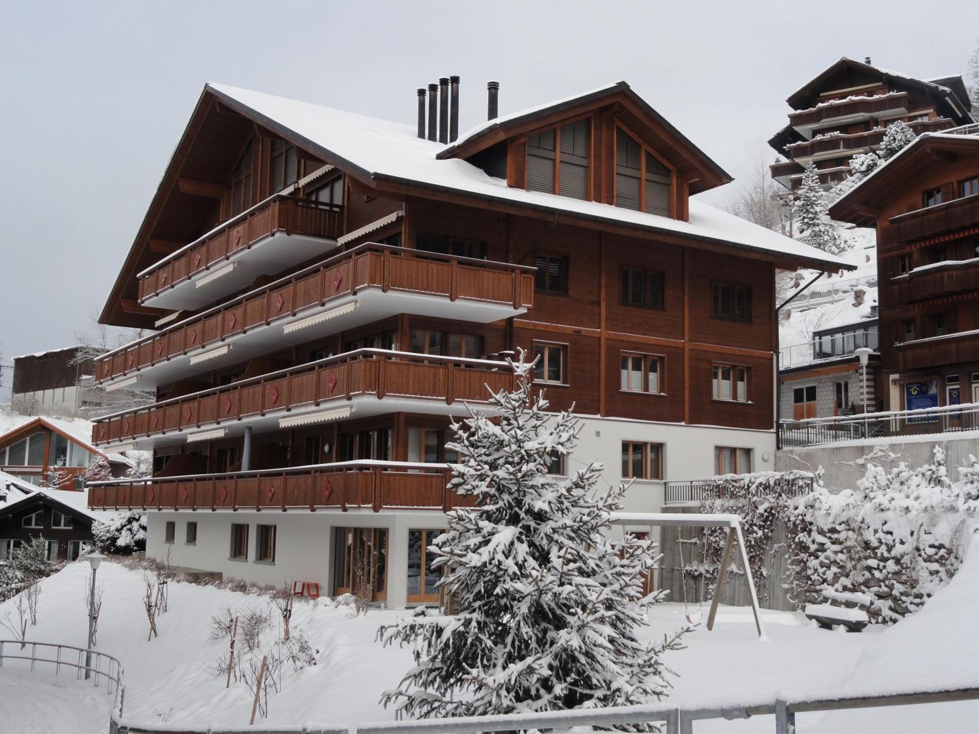 Chalet Bella Vista 6 Wengen Exterior photo